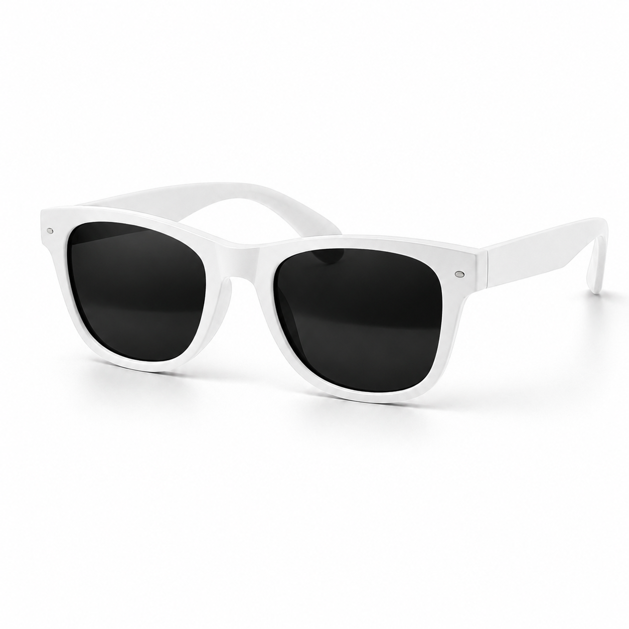Damat ekibi parti gözlüğü beyaz groom team wayfarer model