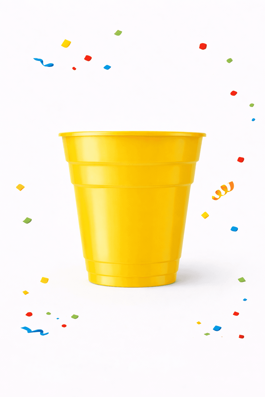 Plastik Bardak 25'li Sarı Renk