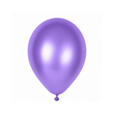 11" Metalik Mor (Violet) Balon 100’lü Paket – Parlak Mor Parti Balonu