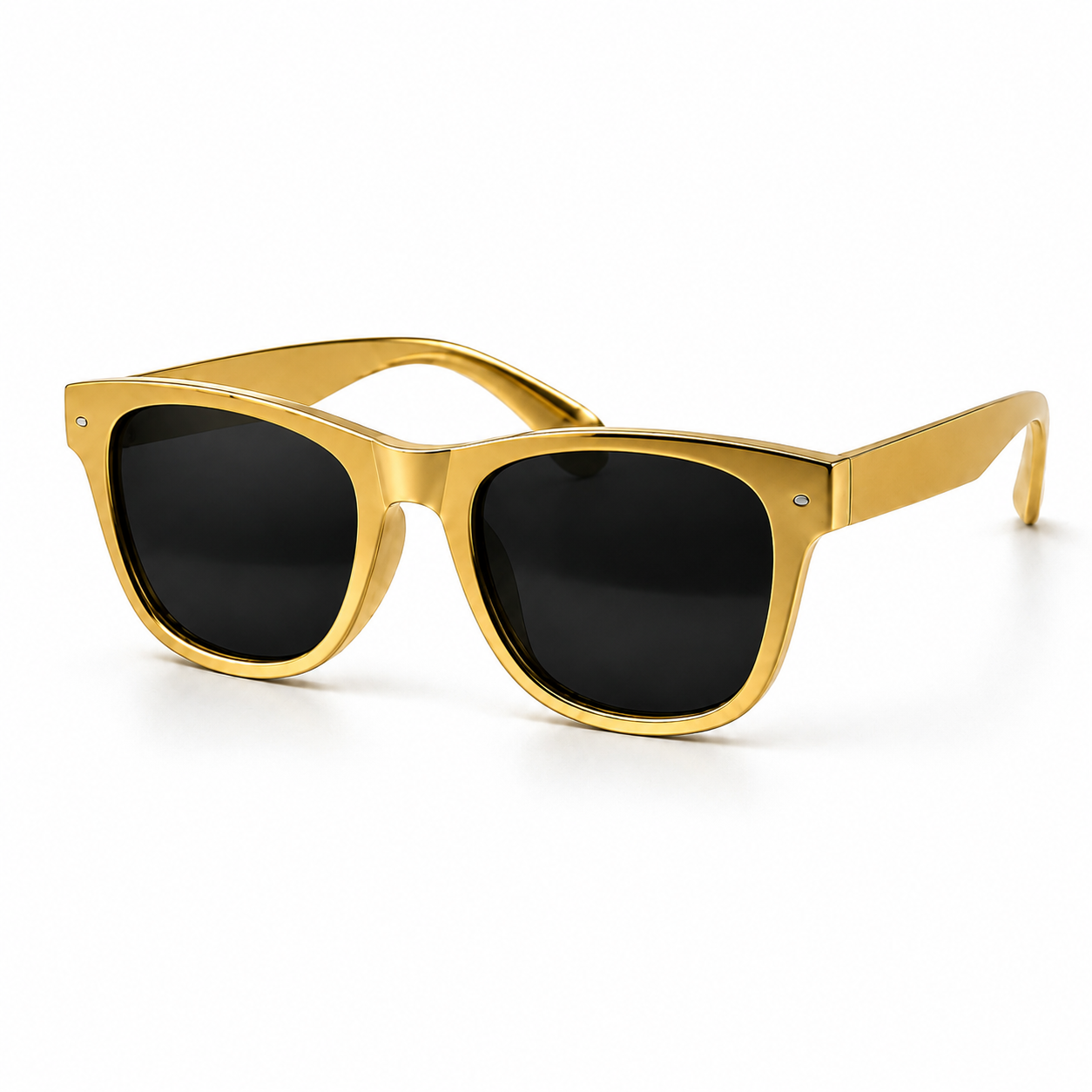 Gold damat ekibi parti gözlüğü groom team wayfarer model