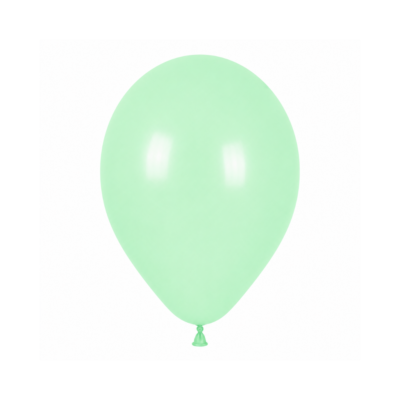 11" Makaron Yeşil Balon 100’lü Paket – Pastel Yeşil Parti Balonu