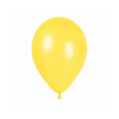 11" Makaron Sarı Balon 100’lü Paket – Pastel Sarı Parti Balonu